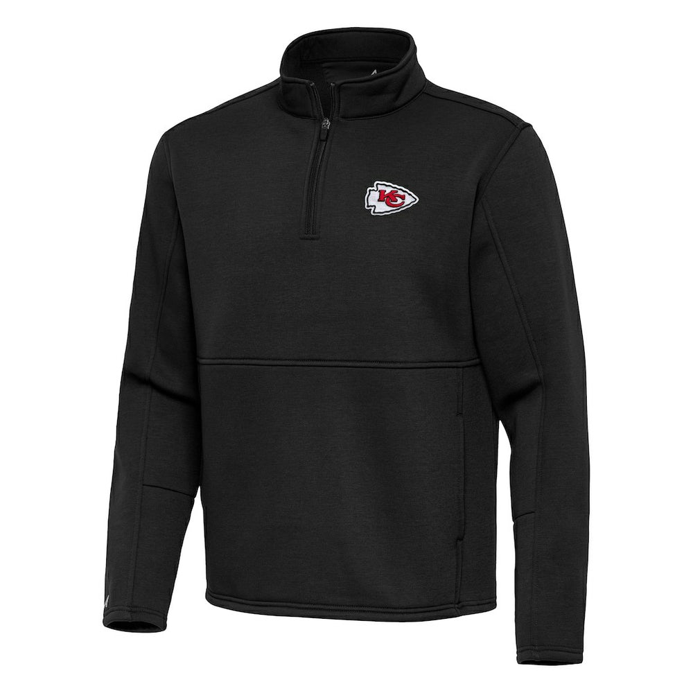 Kansas City Chiefs  Antigua Twist Quarter-Zip Pullover Jacket