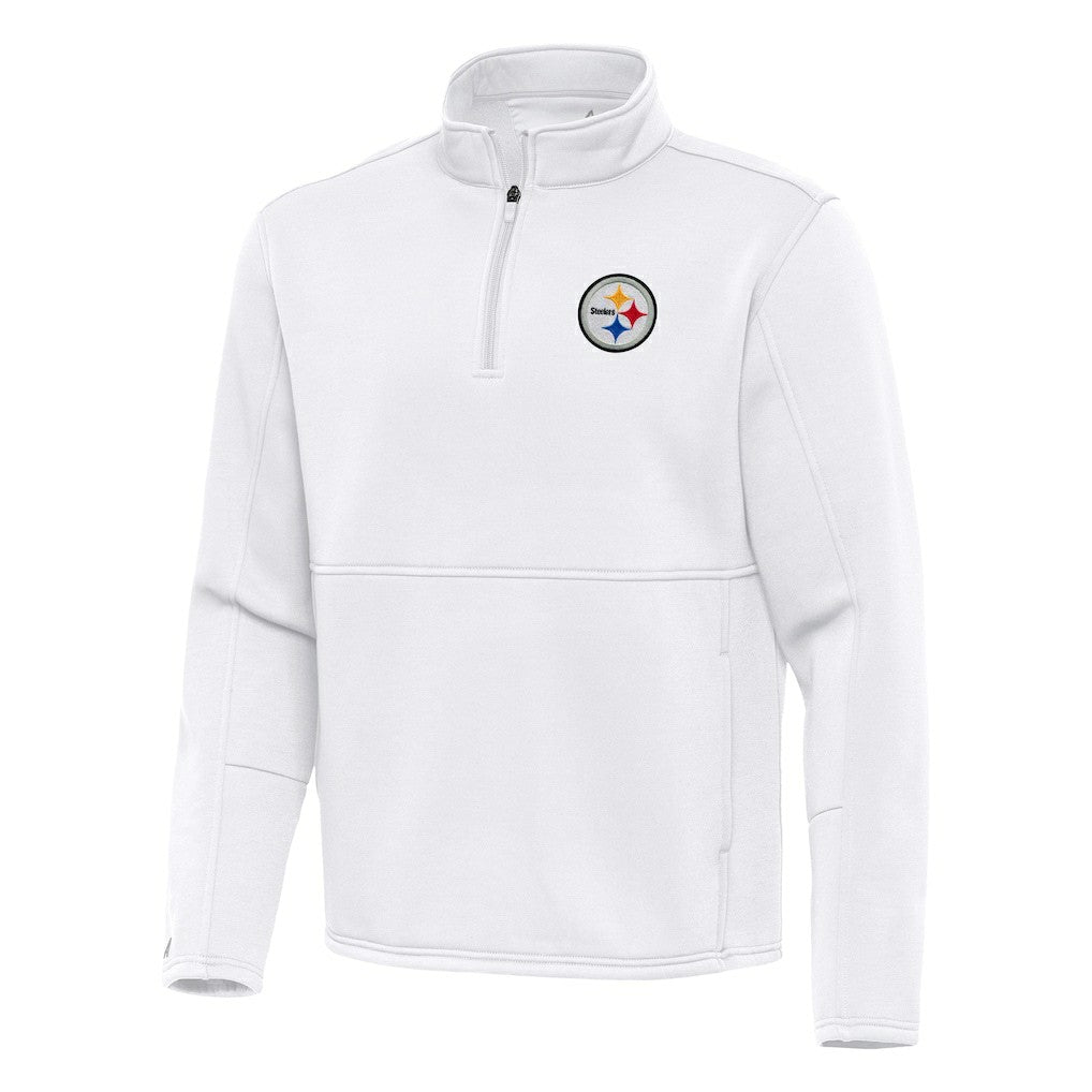 Pittsburgh Steelers  Antigua Twist Quarter-Zip Pullover Jacket