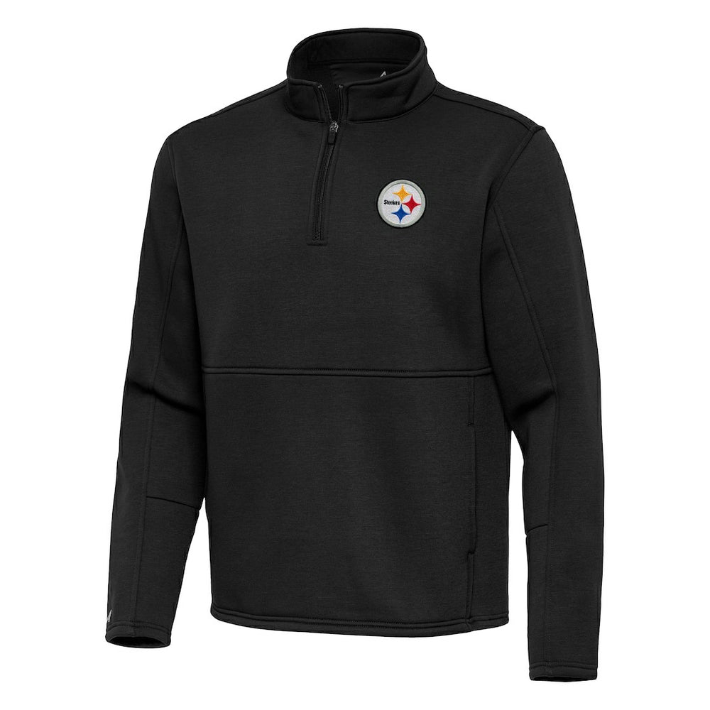 Pittsburgh Steelers  Antigua Twist Quarter-Zip Pullover Jacket