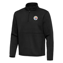 Pittsburgh Steelers  Antigua Twist Quarter-Zip Pullover Jacket