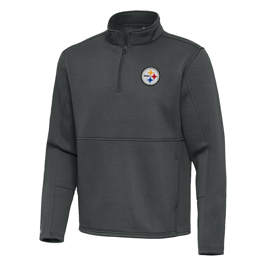 Pittsburgh Steelers  Antigua Twist Quarter-Zip Pullover Jacket