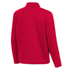 Kansas City Chiefs  Antigua Twist Quarter-Zip Pullover Jacket