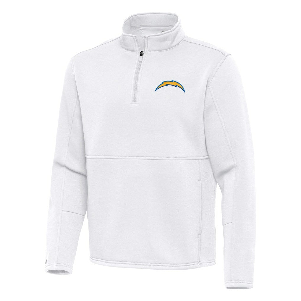 Los Angeles Chargers  Antigua Twist Quarter-Zip Pullover Jacket