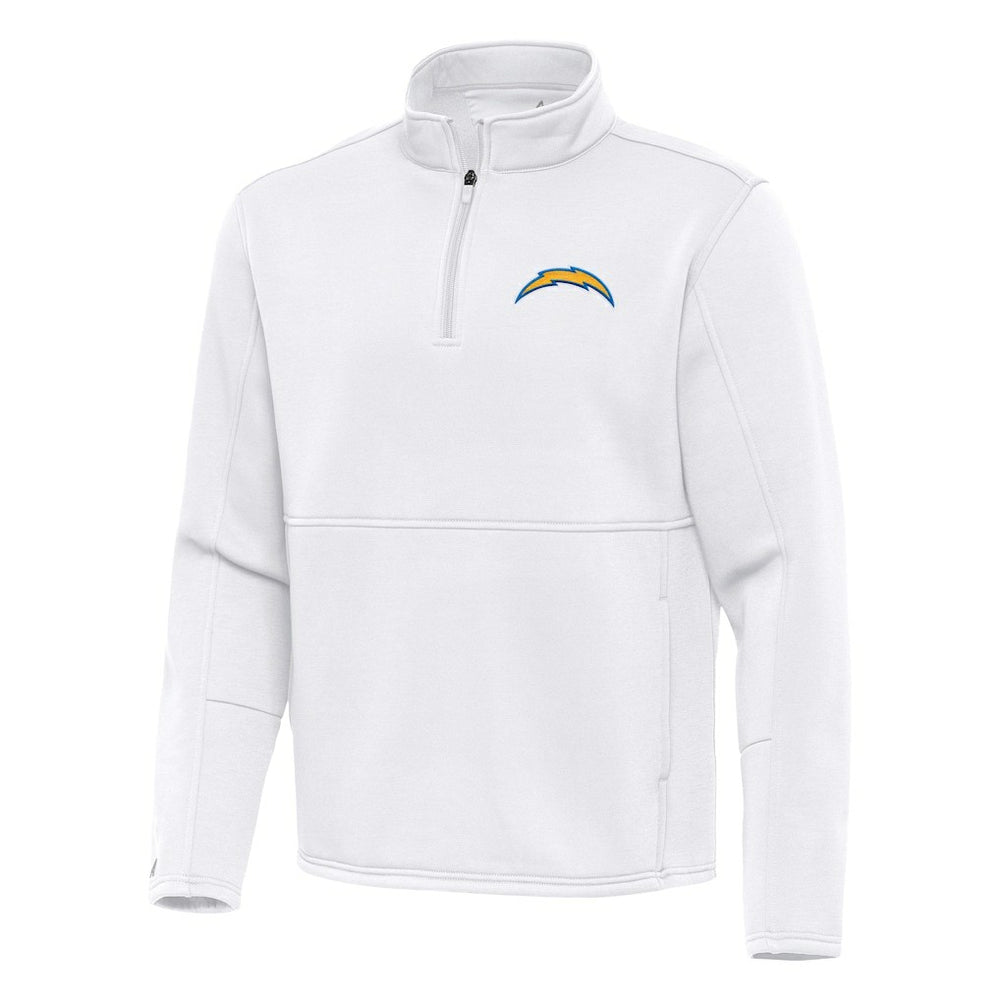 Los Angeles Chargers  Antigua Twist Quarter-Zip Pullover Jacket