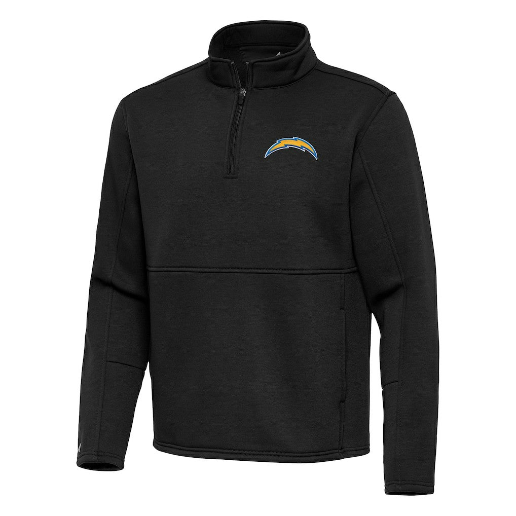 Los Angeles Chargers  Antigua Twist Quarter-Zip Pullover Jacket