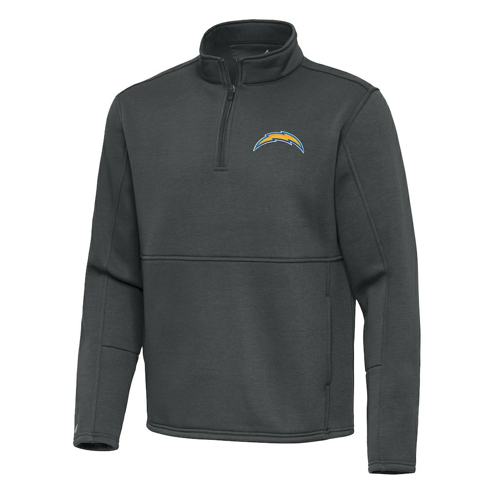 Los Angeles Chargers  Antigua Twist Quarter-Zip Pullover Jacket