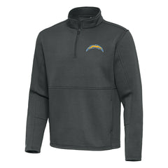 Los Angeles Chargers  Antigua Twist Quarter-Zip Pullover Jacket