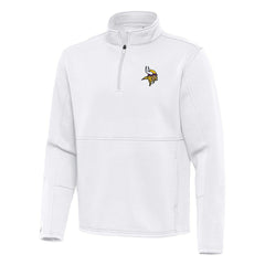 Minnesota Vikings  Antigua Twist Quarter-Zip Pullover Jacket