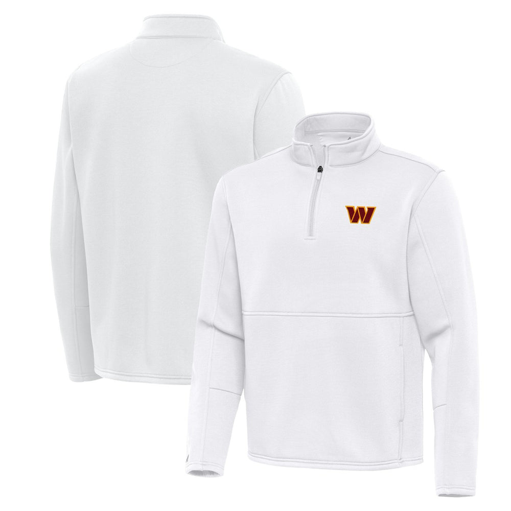 Washington Commanders  Antigua Twist Quarter-Zip Pullover Jacket