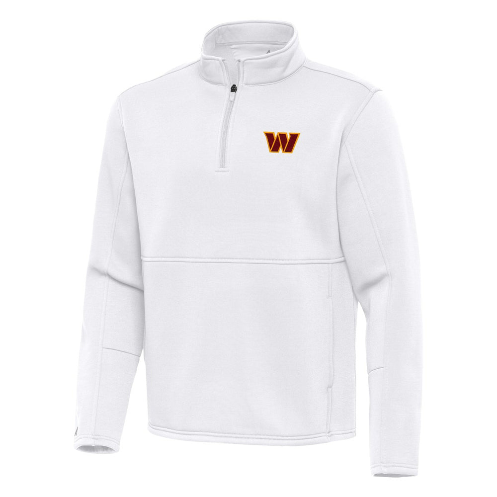 Washington Commanders  Antigua Twist Quarter-Zip Pullover Jacket