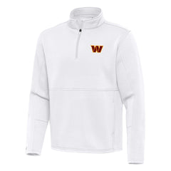 Washington Commanders  Antigua Twist Quarter-Zip Pullover Jacket