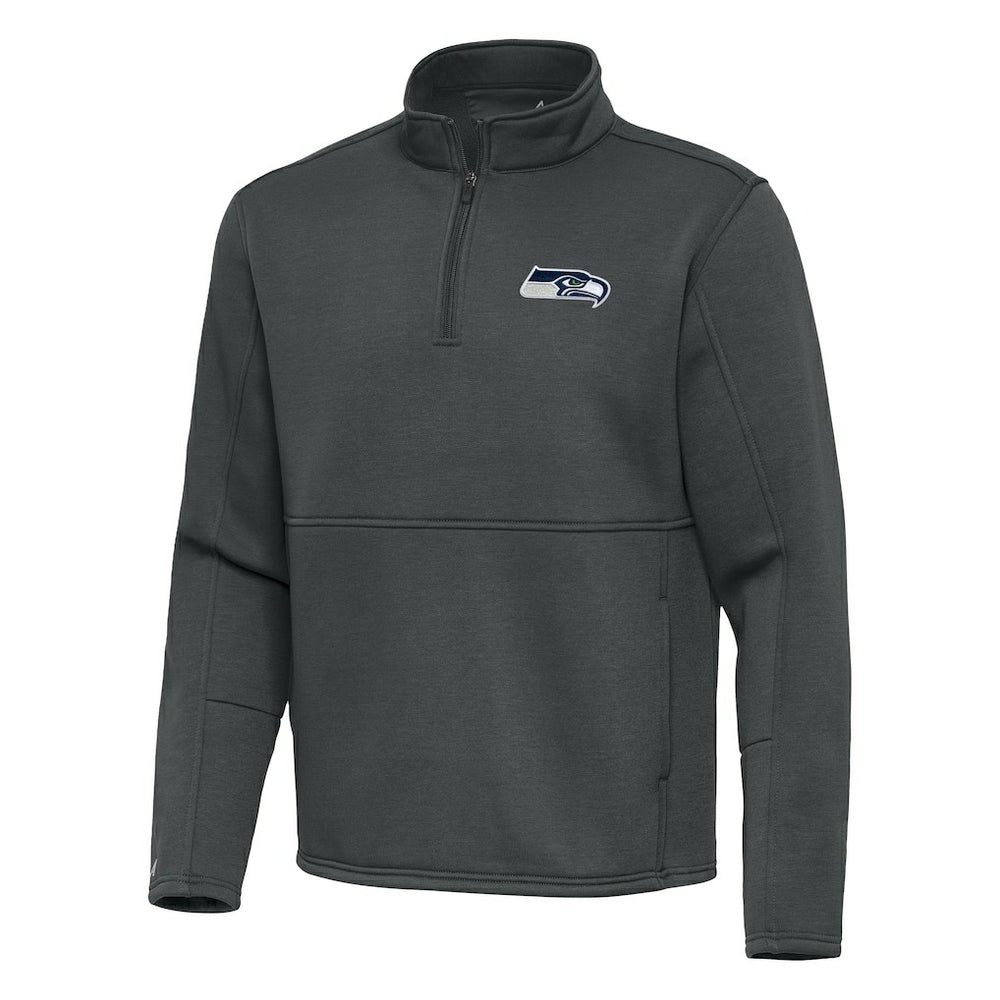 Seattle Seahawks  Antigua Twist Quarter-Zip Pullover Jacket