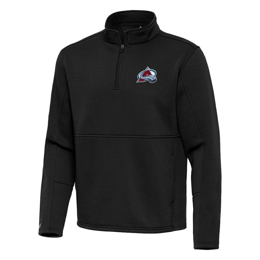 Colorado Avalanche Antigua Twist Quarter-Zip Pullover Jacket For Sale