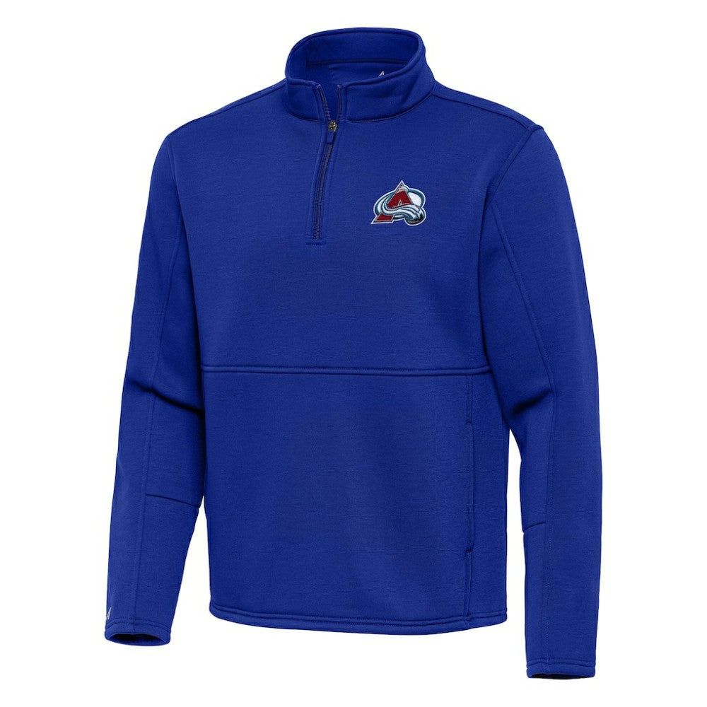Colorado Avalanche Antigua Twist Quarter-Zip Pullover Jacket Outlet