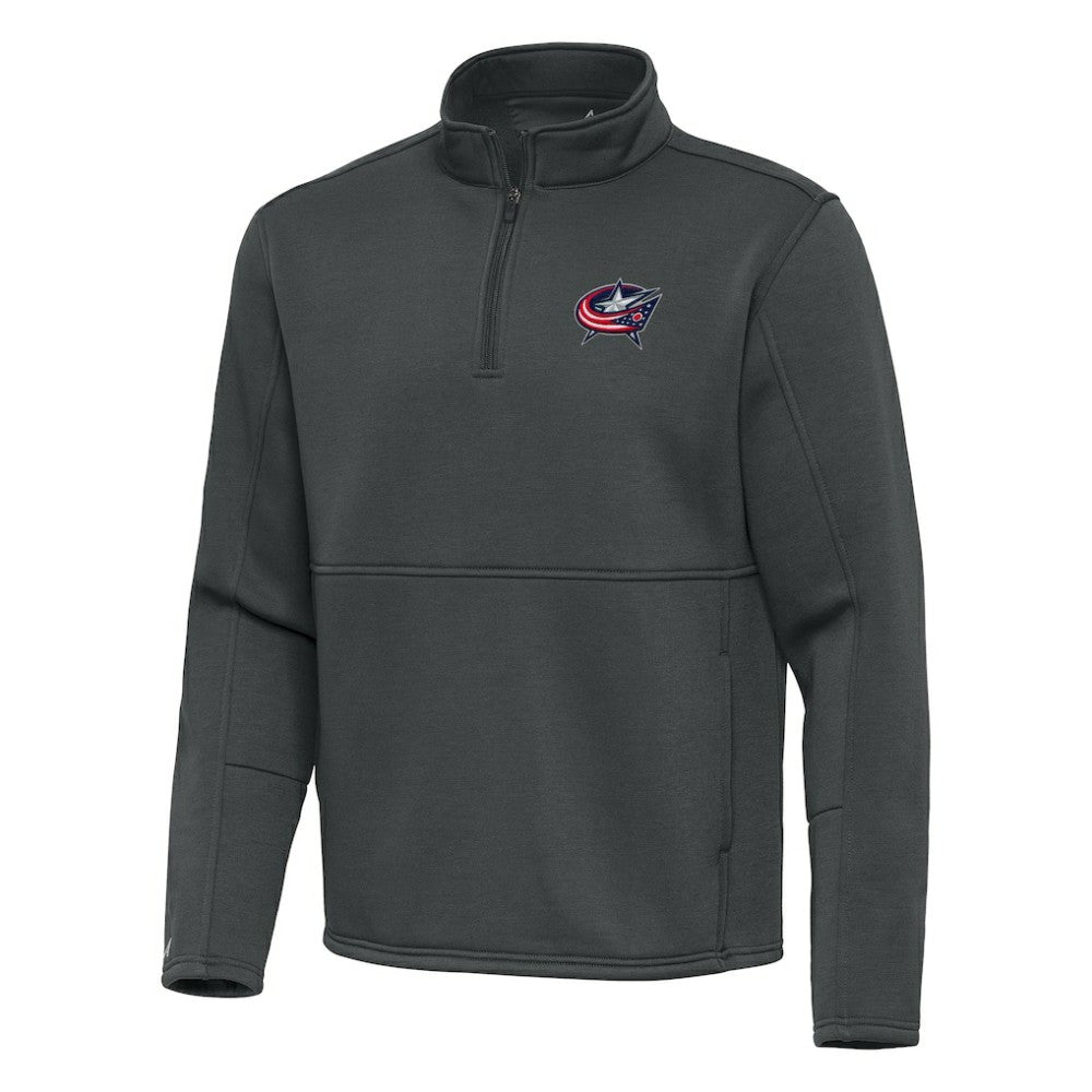 Columbus Blue Jackets Antigua Twist Quarter-Zip Pullover Jacket Sale