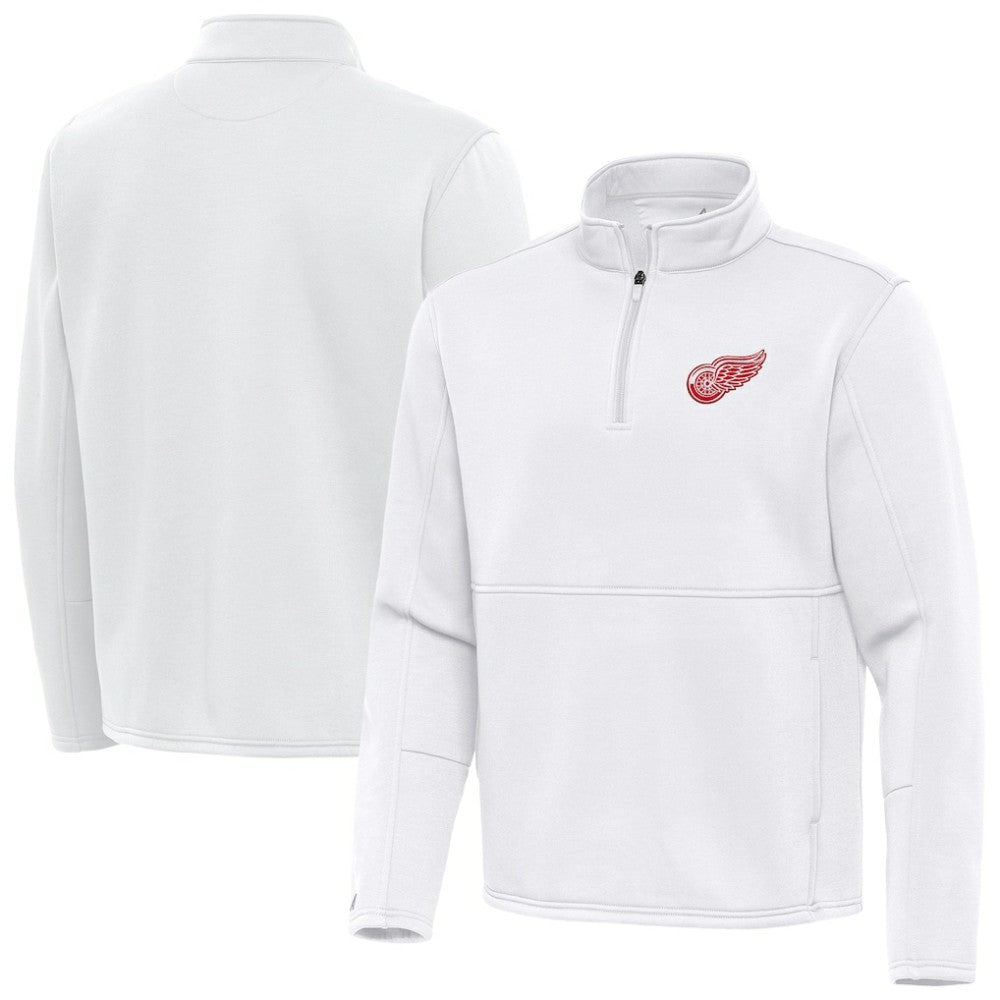 Detroit Red Wings Antigua Twist Quarter-Zip Pullover Jacket Sale