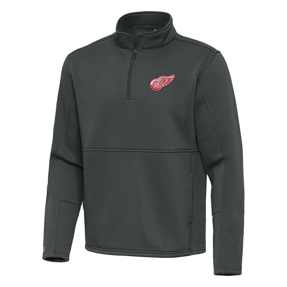 Detroit Red Wings Antigua Twist Quarter-Zip Pullover Jacket On Sale