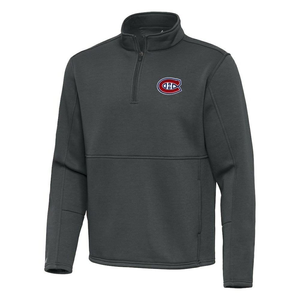 Montreal Canadiens Antigua Twist Quarter-Zip Pullover Jacket Sale