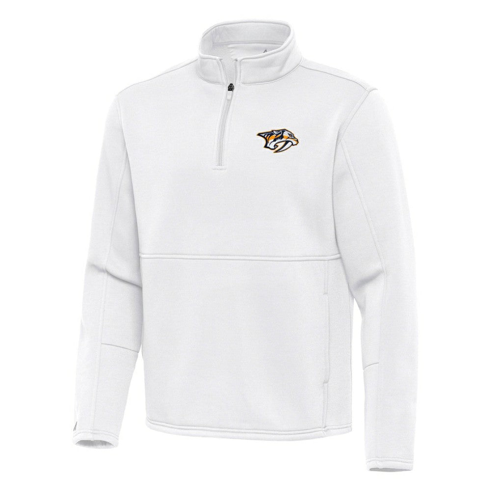 Nashville Predators Antigua Twist Quarter-Zip Pullover Jacket Outlet