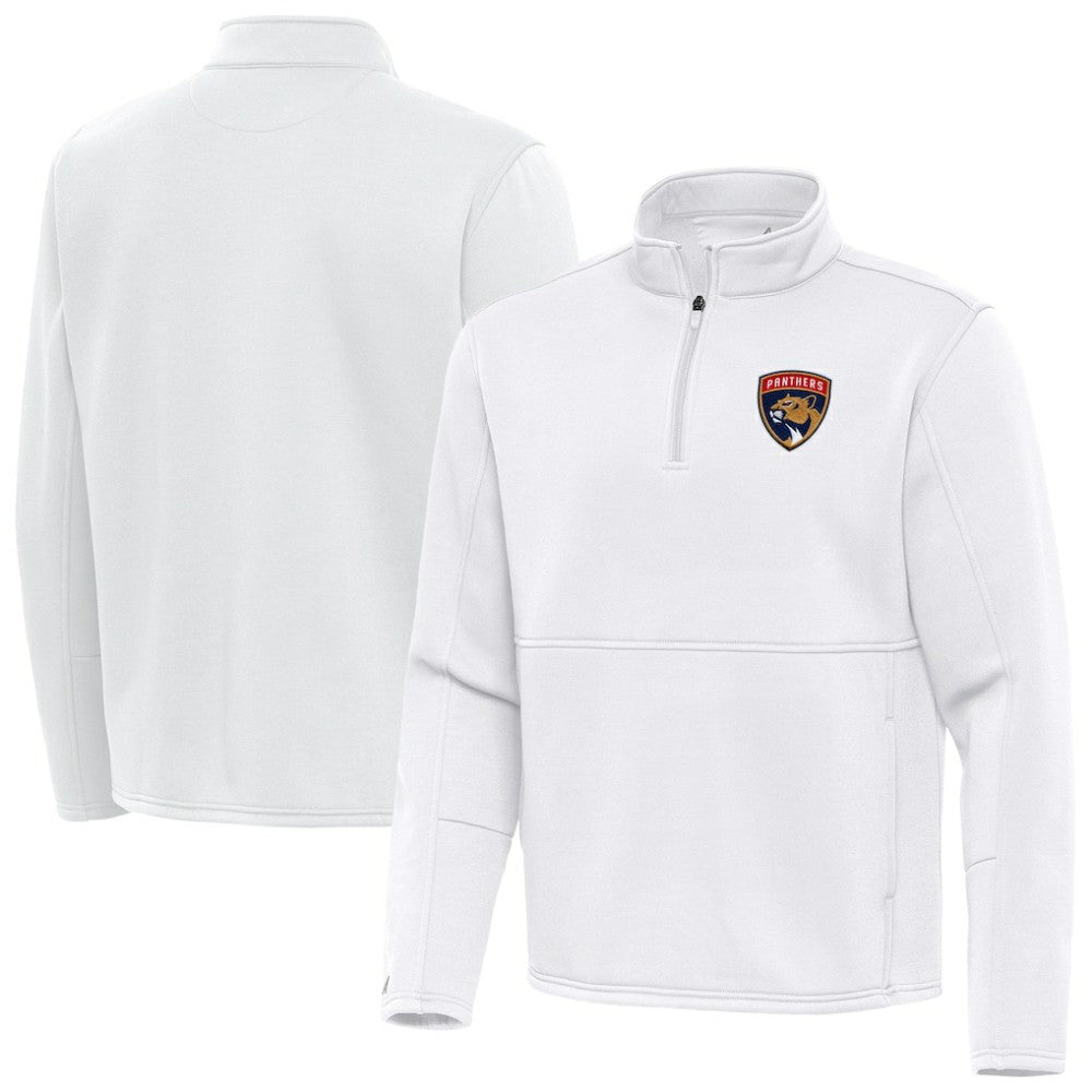 Florida Panthers Antigua Twist Quarter-Zip Pullover Jacket For Sale