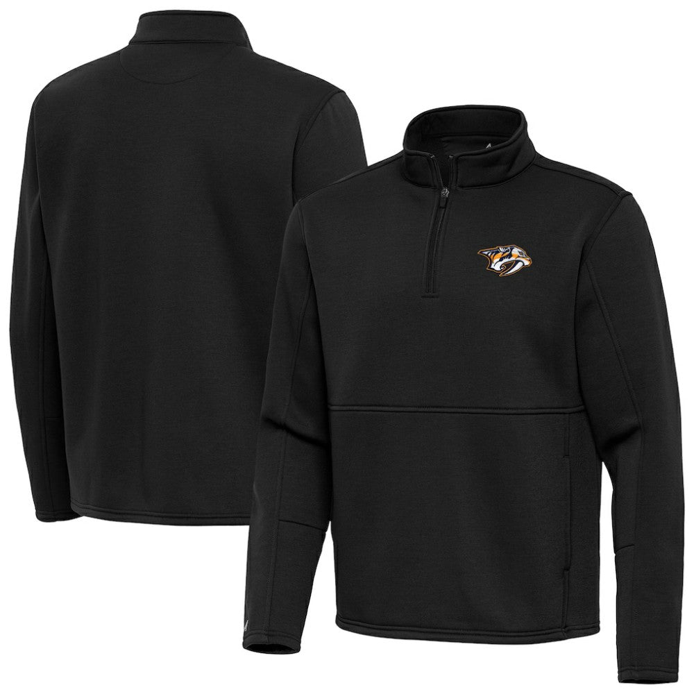 Nashville Predators Antigua Twist Quarter-Zip Pullover Jacket On Sale