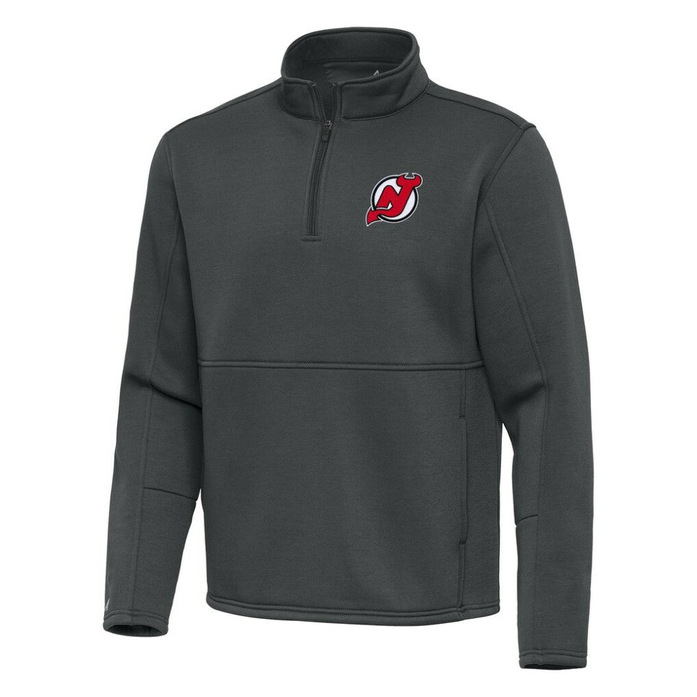 New Jersey Devils Antigua Twist Quarter-Zip Pullover Jacket Outlet