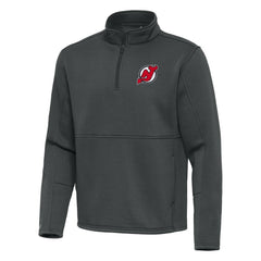 New Jersey Devils Antigua Twist Quarter-Zip Pullover Jacket Outlet