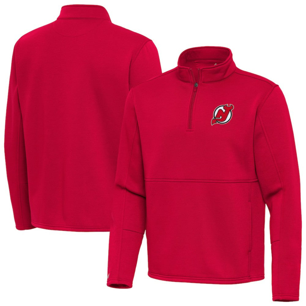 New Jersey Devils Antigua Twist Quarter-Zip Pullover Jacket Online