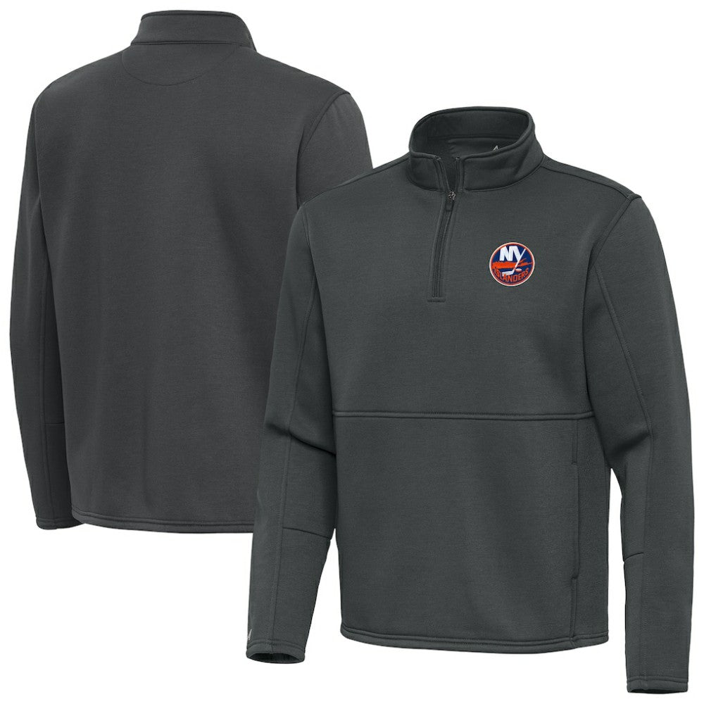 New York Islanders Antigua Twist Quarter-Zip Pullover Jacket Sale