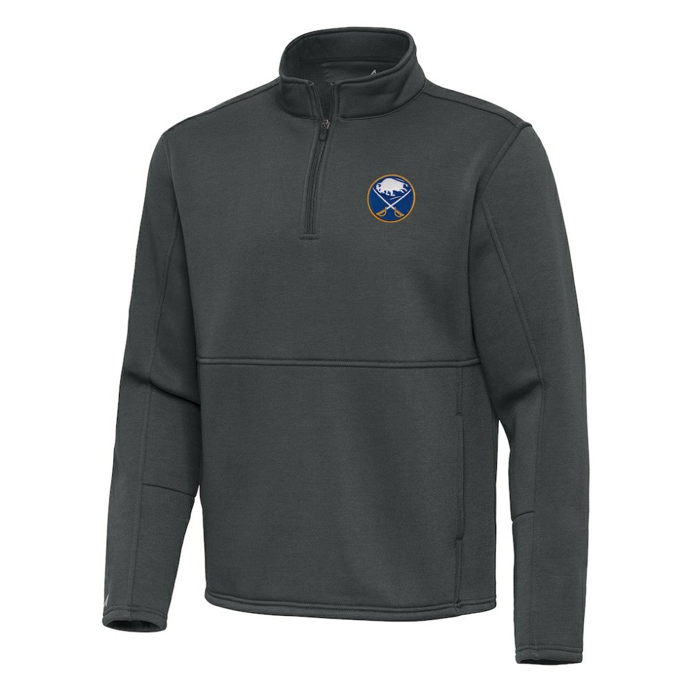 Buffalo Sabres Antigua Twist Quarter-Zip Pullover Jacket For Sale
