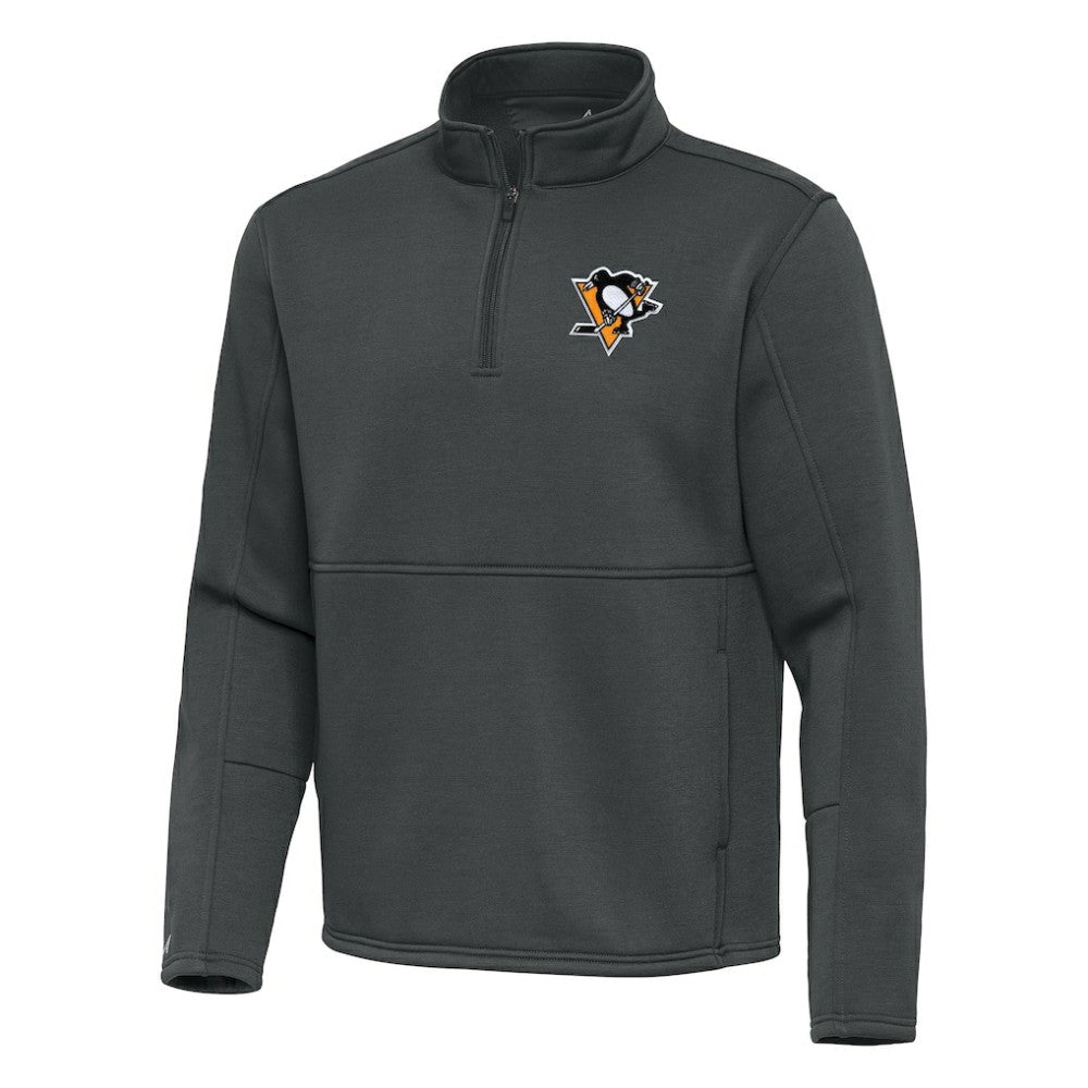 Pittsburgh Penguins Antigua Twist Quarter-Zip Pullover Jacket Discount