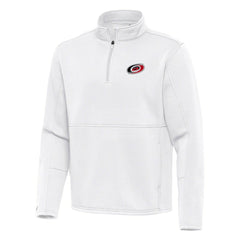 Carolina Hurricanes Antigua Twist Quarter-Zip Pullover Jacket Outlet