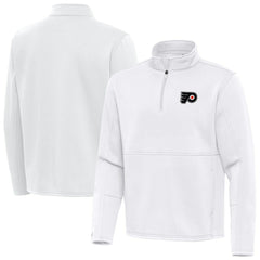 Philadelphia Flyers Antigua Twist Quarter-Zip Pullover Jacket Outlet