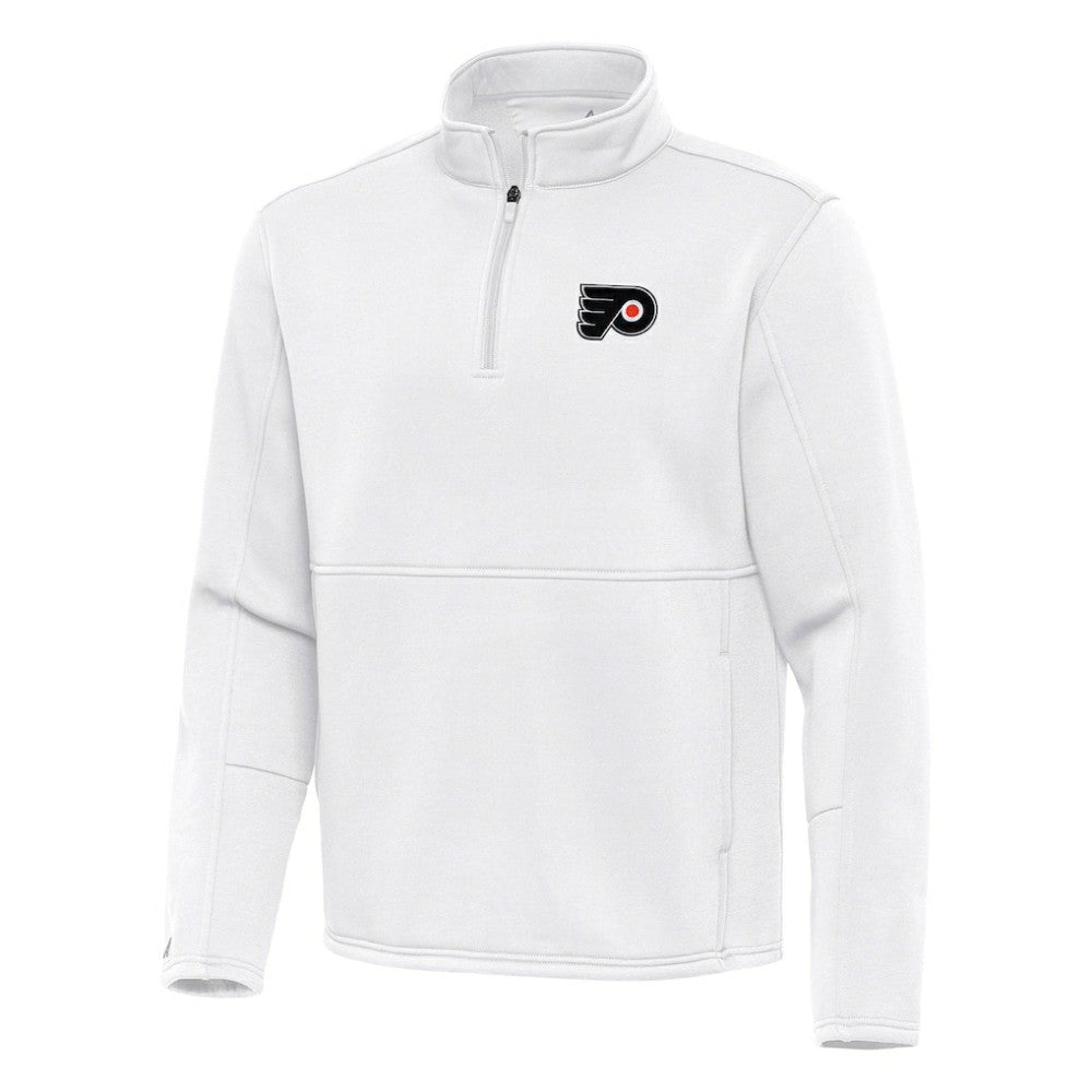Philadelphia Flyers Antigua Twist Quarter-Zip Pullover Jacket Outlet