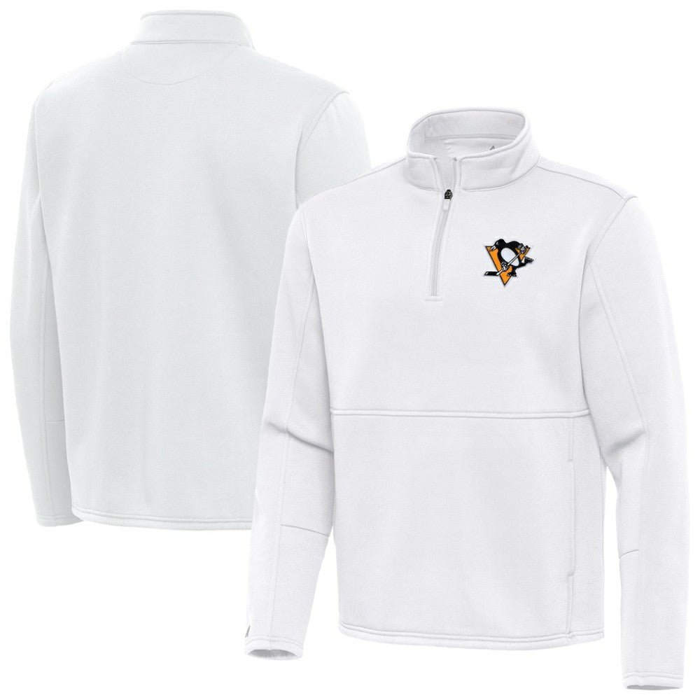 Pittsburgh Penguins Antigua Twist Quarter-Zip Pullover Jacket Discount
