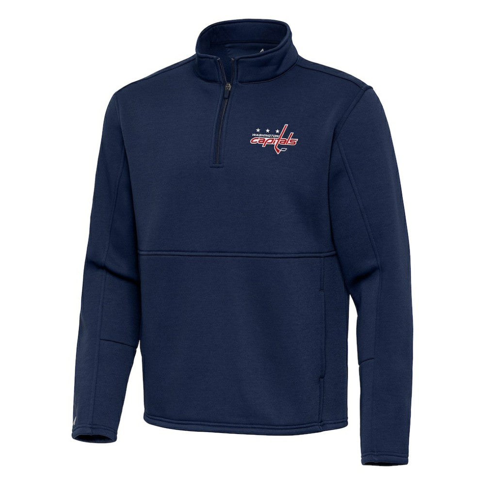 Washington Capitals Antigua Twist Quarter-Zip Pullover Jacket Sale
