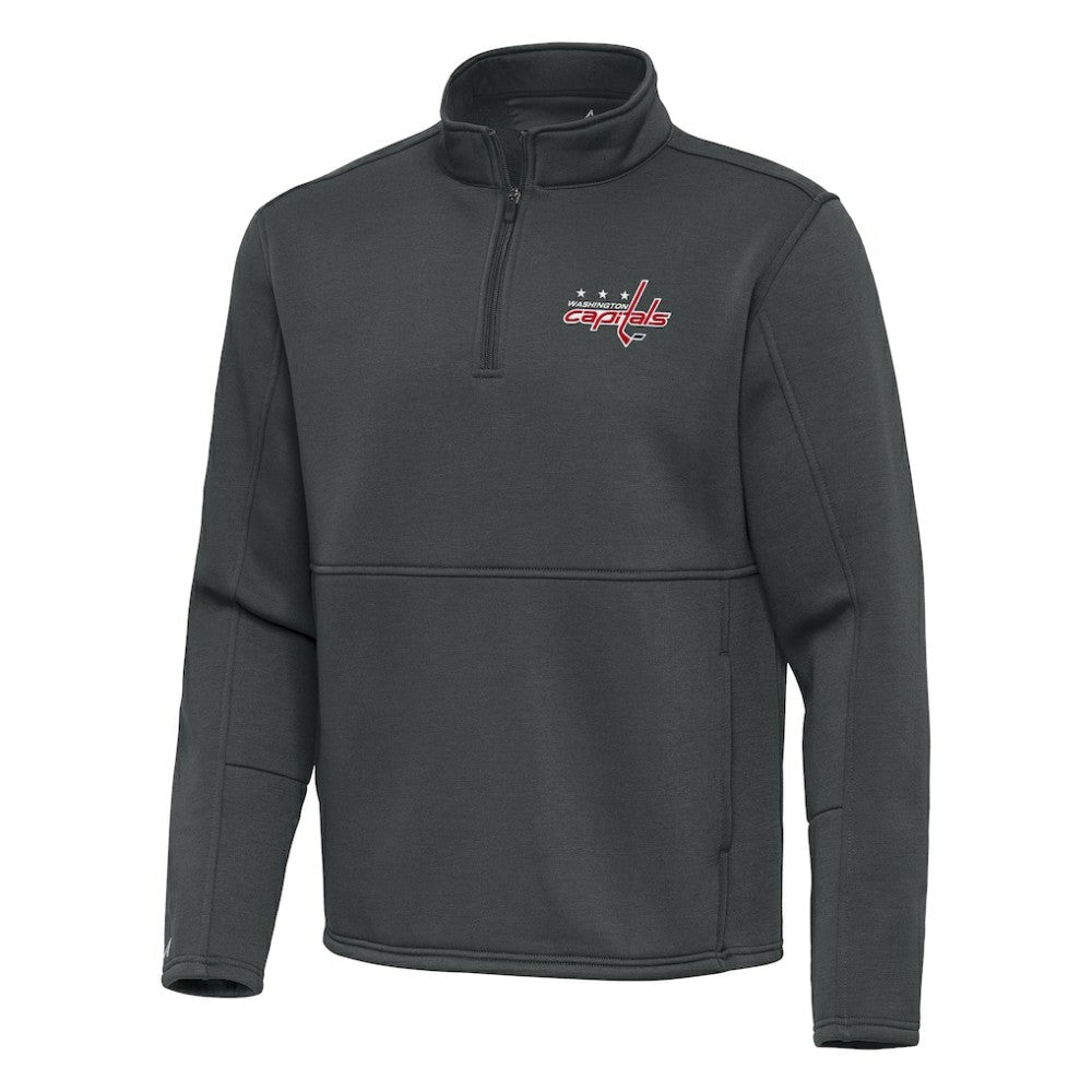 Washington Capitals Antigua Twist Quarter-Zip Pullover Jacket On Sale