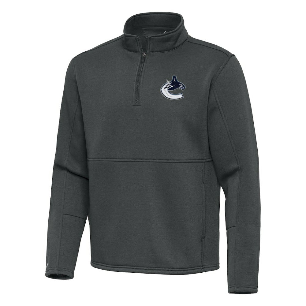 Vancouver Canucks Antigua Twist Quarter-Zip Pullover Jacket Sale