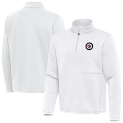 Winnipeg Jets Antigua Twist Quarter-Zip Pullover Jacket On Sale