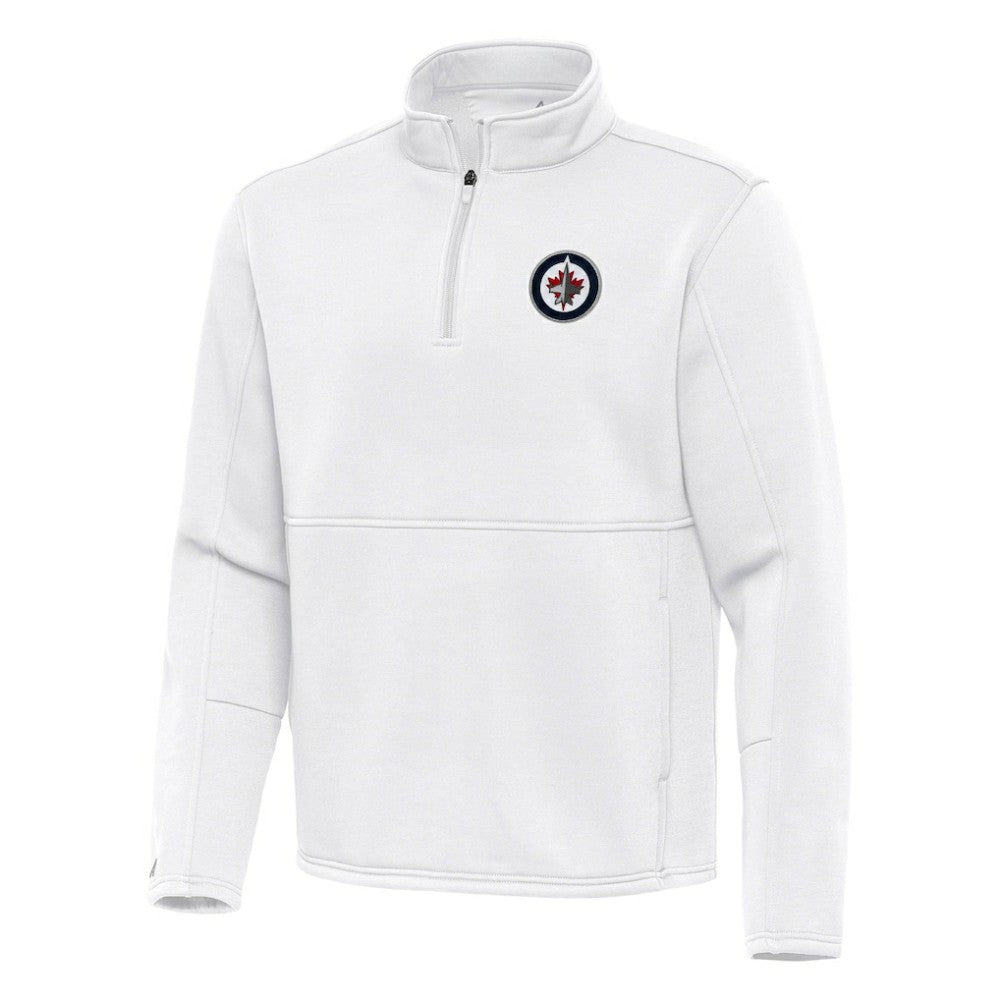 Winnipeg Jets Antigua Twist Quarter-Zip Pullover Jacket On Sale