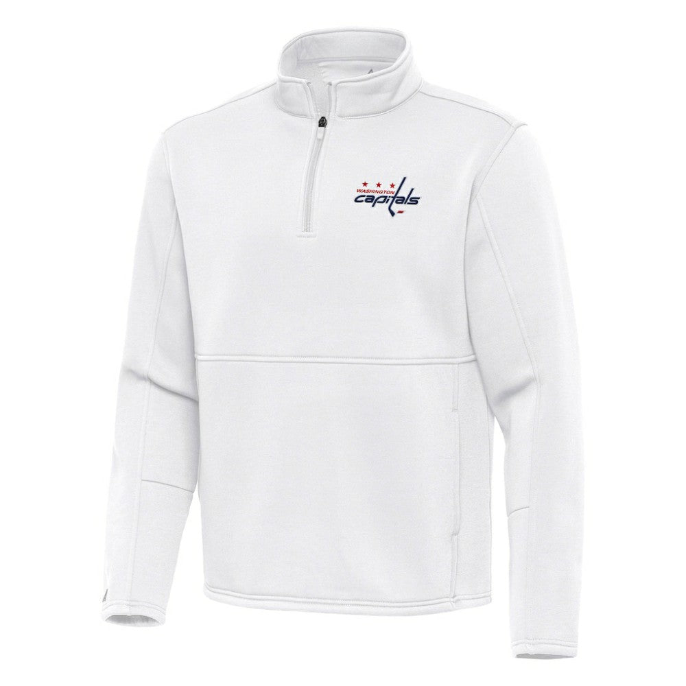 Washington Capitals Antigua Twist Quarter-Zip Pullover Jacket Discount