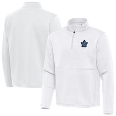 Toronto Maple Leafs Antigua Twist Quarter-Zip Pullover Jacket On Sale