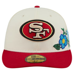 San Francisco 49ers New Era Tonal Floral 59FIFTY Fitted Hat
