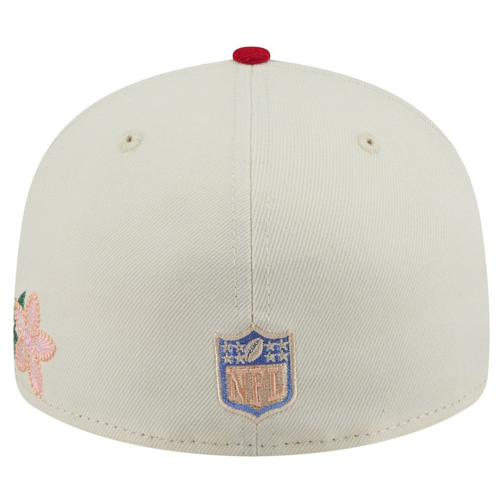 San Francisco 49ers New Era Tonal Floral 59FIFTY Fitted Hat