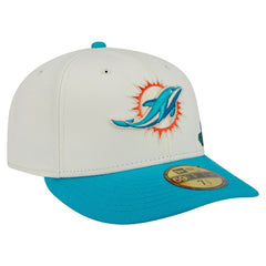 Miami Dolphins New Era Tonal Floral 59FIFTY Fitted Hat