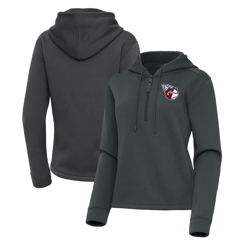 Cleveland Guardians Antigua Women's Contemporary Quarter-Zip Hoodie | MLB Sale
