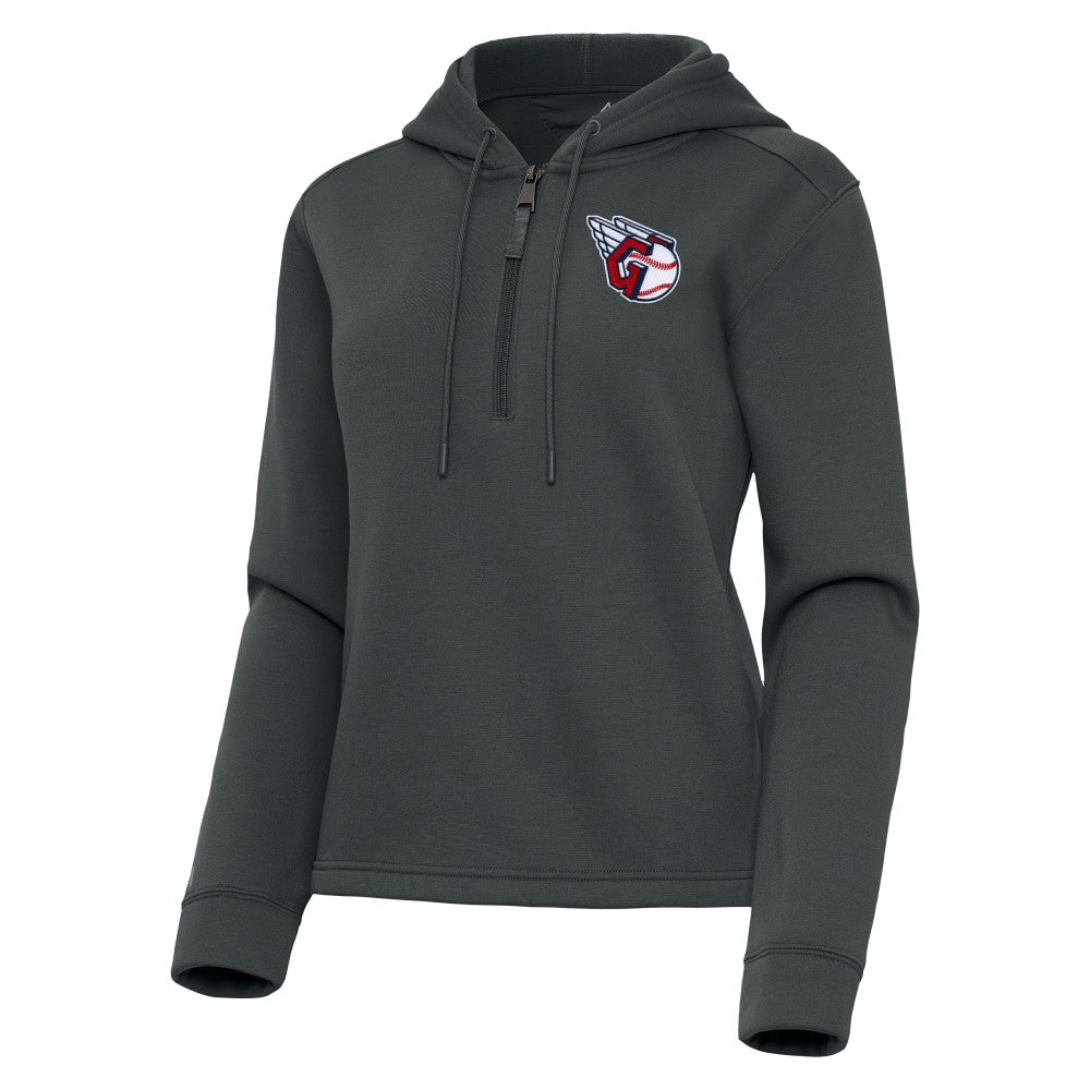 Cleveland Guardians Antigua Women's Contemporary Quarter-Zip Hoodie | MLB Sale