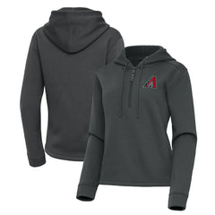 Arizona Diamondbacks Antigua Women's Contemporary Quarter-Zip Hoodie | MLB Online