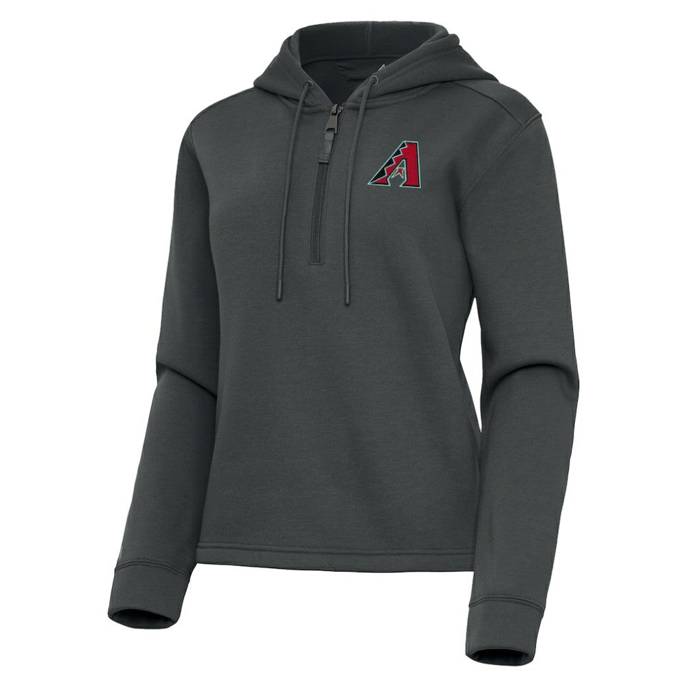 Arizona Diamondbacks Antigua Women's Contemporary Quarter-Zip Hoodie | MLB Online