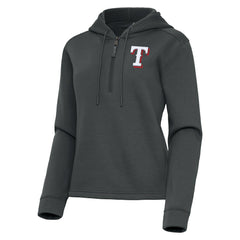 Texas Rangers Antigua Women's Contemporary Quarter-Zip Hoodie | MLB Near me